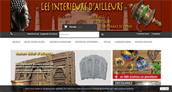 Desktop Screenshot of lesinterieursdailleurs.com